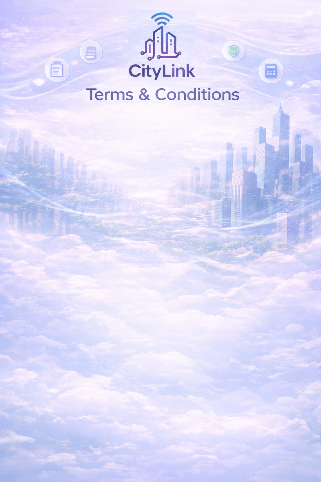 Terms and Conditions